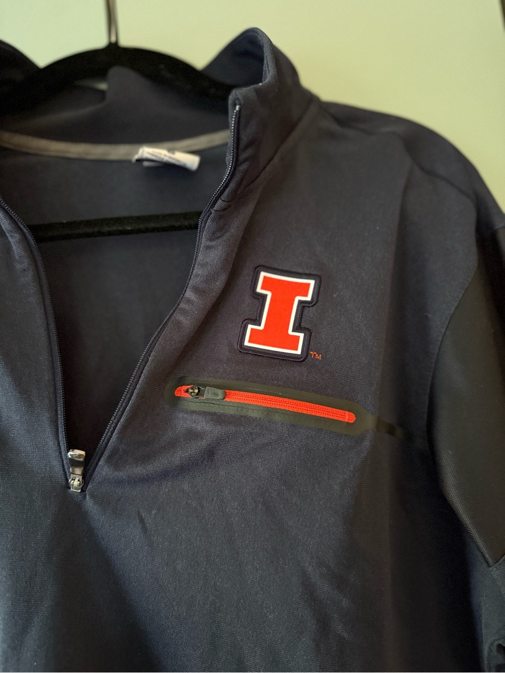 University of Illinois Fighting Illini Men’s Nike Quarterzip
